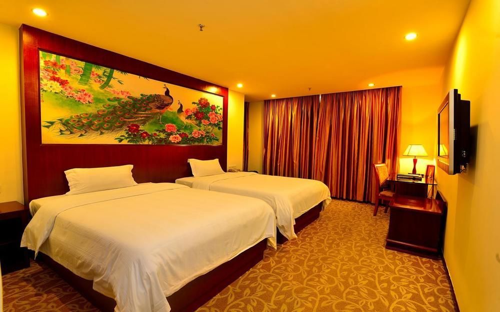 Shanshui Fashion Hotel Paifang Park Zhaoqing Bagian luar foto