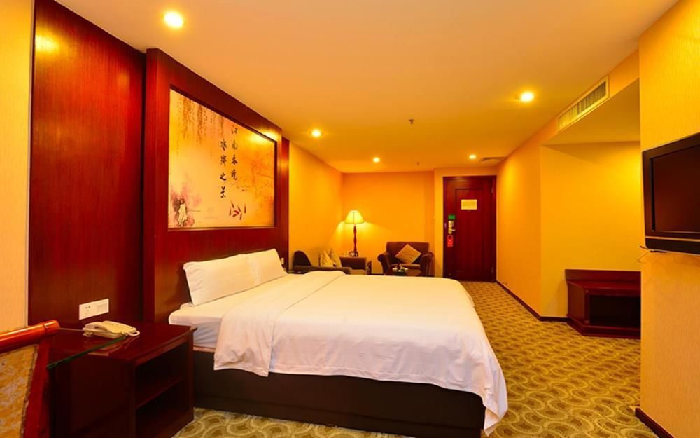 Shanshui Fashion Hotel Paifang Park Zhaoqing Bagian luar foto